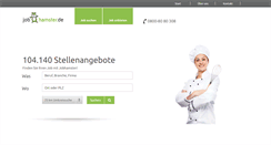 Desktop Screenshot of jobhamster.de